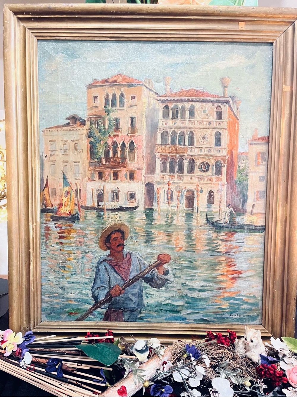 “Venetian Canal Scene “ by Stacy Tolman